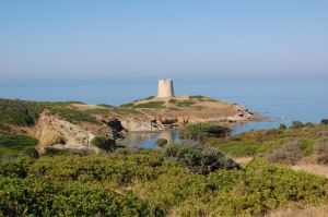 Domus de Maria, Torre costiera di Piscinnì