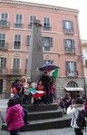 Cagliari, Piazza Martiri, manifestazione spontanea per l’Unità d’Italia&nbsp;(2011)