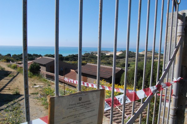 Domus de Maria, sequestro cantiere edilizio, Chia (2010)