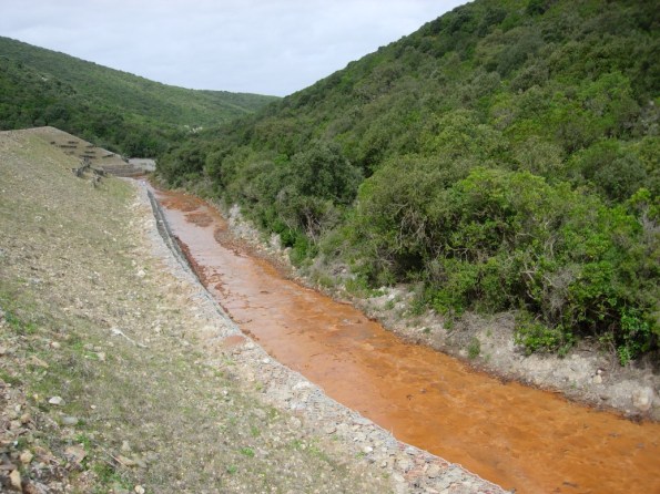 Arbus, Rio Irvi-Piscinas "rosso"
