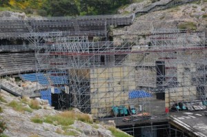 Cagliari, Anfiteatro romano sotto la "legnaia"