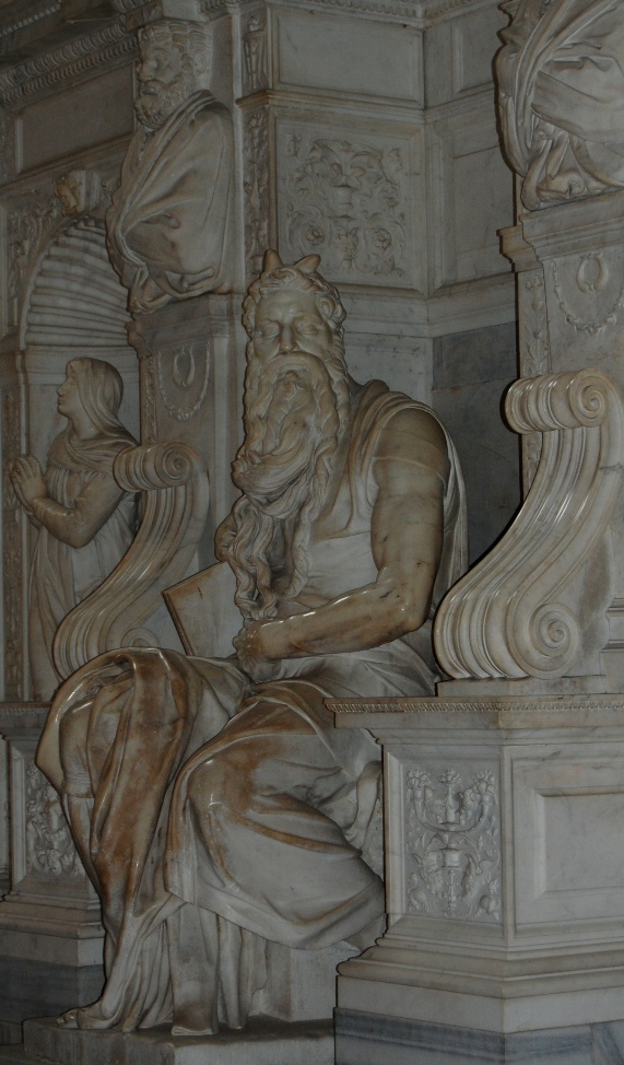 Roma, S. Pietro in Vincoli, Mosè (Michelangelo Buonarroti, 1513-1515)