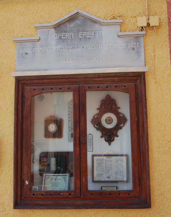 Carloforte, barometro comunale