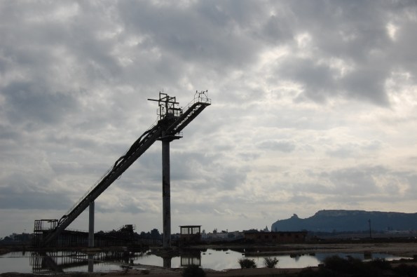 Cagliari, parco naturale regionale "Molentargius-Saline", impianti salinieri