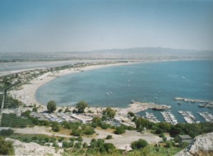 Cagliari, Poetto e Marina Piccola dalla Sella del Diavolo