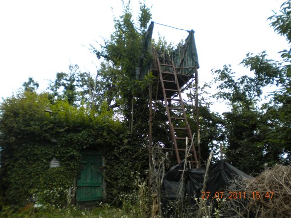 Monte di Malo, località Cima, altana di caccia