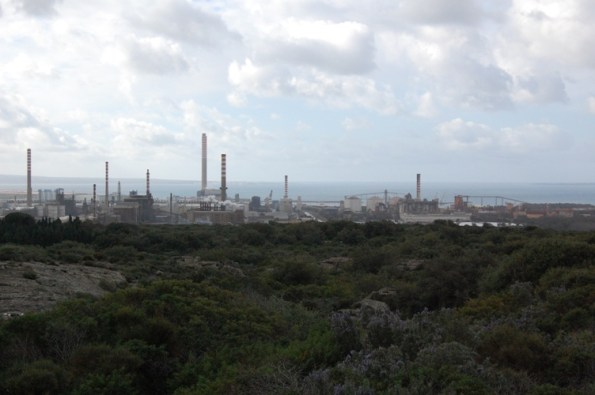 Portoscuso, zona industriale di Portovesme