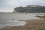 Cagliari, spiaggia del Poetto con il “ripascimento”