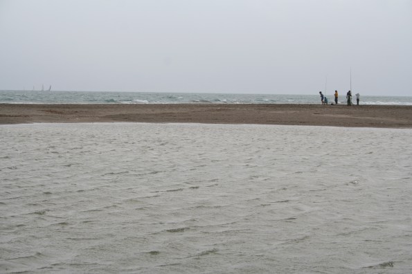 Cagliari, spiaggia del Poetto con il "ripascimento"