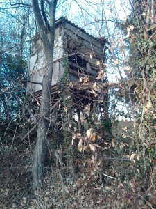 Valdagno, Contrada Bernardi, altana di caccia