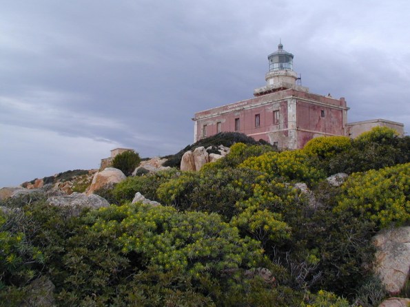Domus de Maria, faro di Capo Spartivento (prima della trasformazione)