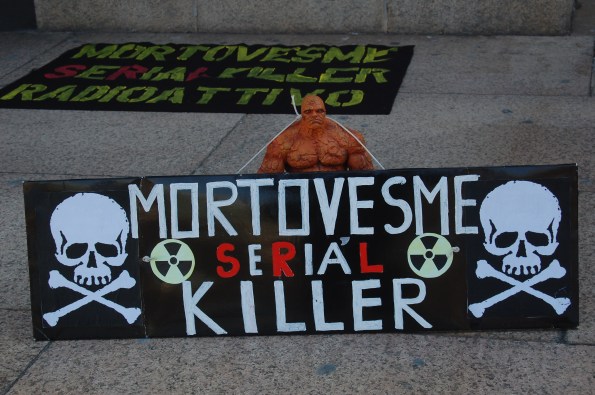 Cagliari, Palazzo di Giustizia, sit in ecologista