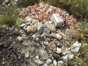 Carloforte, Gasparro, scarico incontrollato di rifiuti vari (2012)