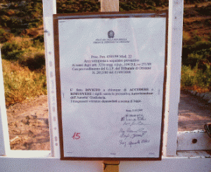 cartello sequestro penale