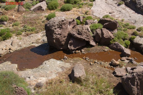 Portoscuso, Guroneddu-Capo Altano, corso d'acqua alterato