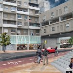 Cagliari, rendering progettuale laboratorio S. Elia O.M.A.&nbsp;(2008)