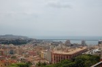 Cagliari, veduta da Castello in direzione di S.&nbsp;Elia