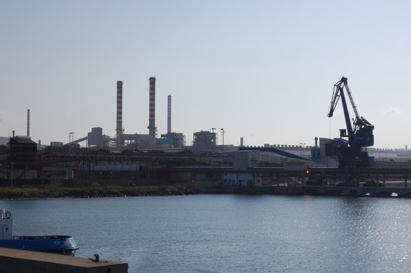Portoscuso, zona industriale di Portovesme
