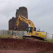 Roma, Tor Chiesaccia, lavori in corso