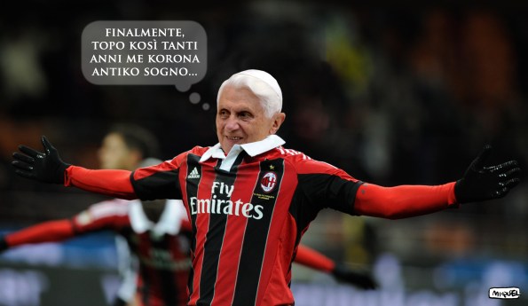 il Papa non va al Milan
