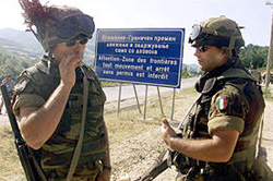 soldati italiani in Kosovo