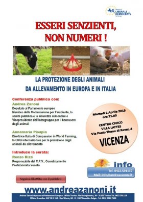 conferenza animalista