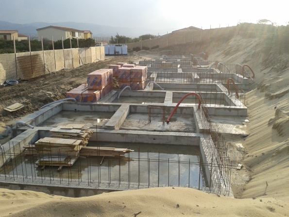 Badesi, cantiere edilizio in area dunale (marzo 2013)
