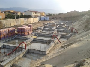 Badesi, cantiere edilizio in area dunale (marzo 2013)
