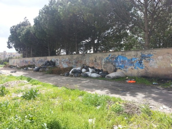 Quartu S. Elena, Velodromo, discarica abusiva