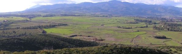 Vallermosa, Sa Nuxedda, panoramica