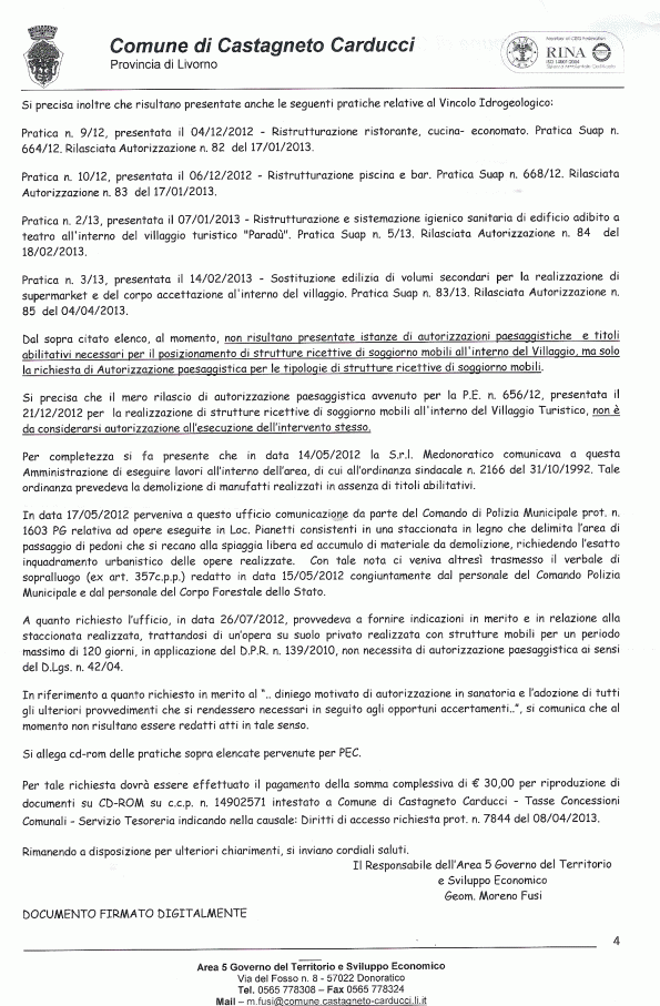 risposta Comune a GrIG, aprile 2013, pagina 4