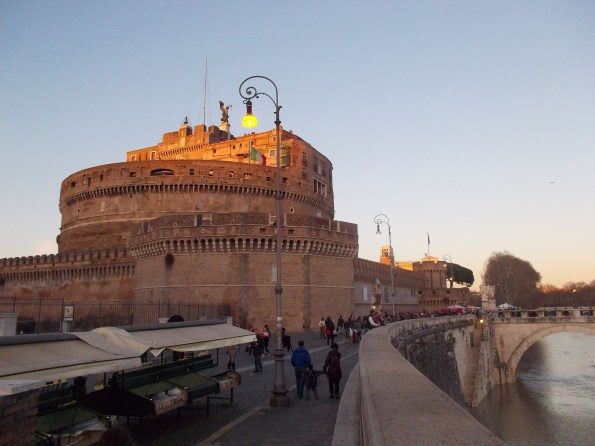 Roma, Castel S. Angelo e il Tevere