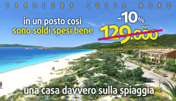 Badesi, dune, pubblicità immobiliare