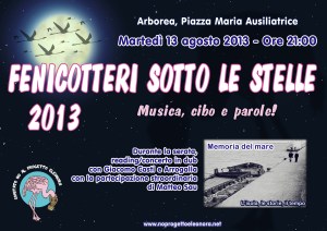 Locandina 13 Agosto Fenicotteri sotto le stelle(1)