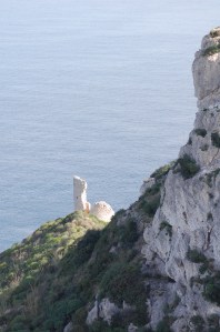 Cagliari, Sella del Diavolo, i ruderi della Torre del Poetto