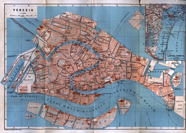 Venezia, cartografia (1913)
