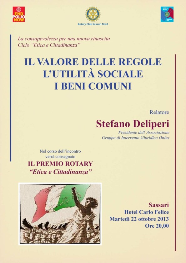 Rotary Club Sassari Nord, locandina