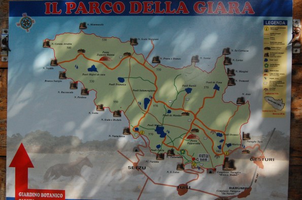 Giara, pannello illustrativo