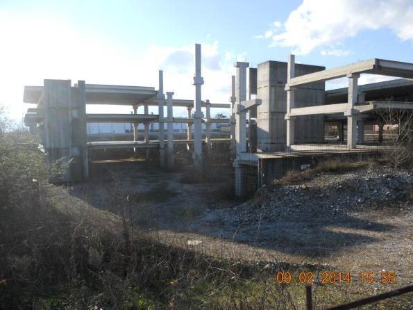 Marano Vicentino, cantiere abbandonato