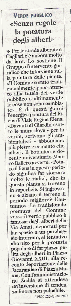 L'Unione Sarda, 24 aprile 2014