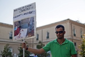 Mauro Zaratta (Taranto, 17 agosto 2012, da www.gettyimages.com)