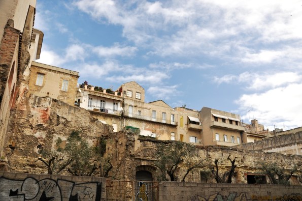 Cagliari, ruderi del Convento di San Francesco di Stampace (da www.cagliarinverde.com)