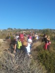 Cagliari, Sella del Diavolo, partecipanti alla Giornata  nazionale del Trekking&nbsp;urbano