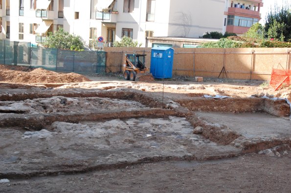 Cagliari, Colle di Bonaria, ruderi di insediamento medievale