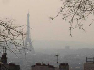 Parigi, smog (da www.meteoweb.eu)