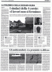 La Nuova Sardegna, 3 dicembre&nbsp;2014
