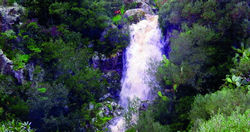 Carloforte, cascata del Canale del Generale