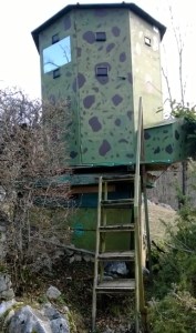 Serle, Altopiano di Cariadeghe, capanno di caccia