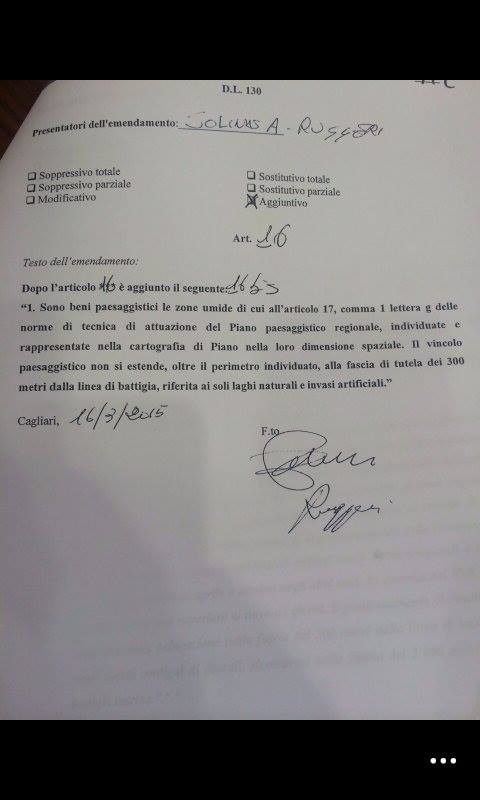 emendamento scempiastagni 