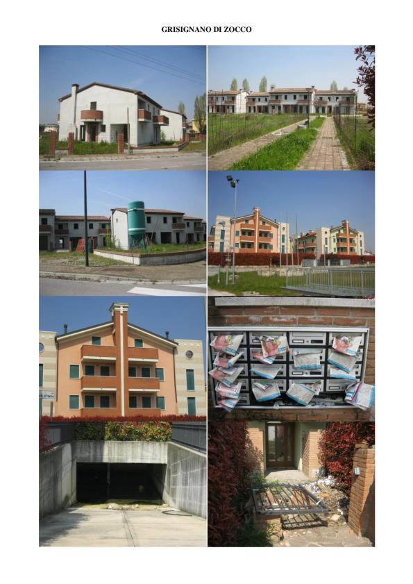 Grisignano, complessi edilizi invenduti